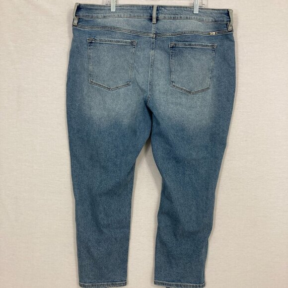 New Kancan For Maurices Distressed Stretch Comfy Slim Leg Jeans size 24 Plus - Picture 11 of 12